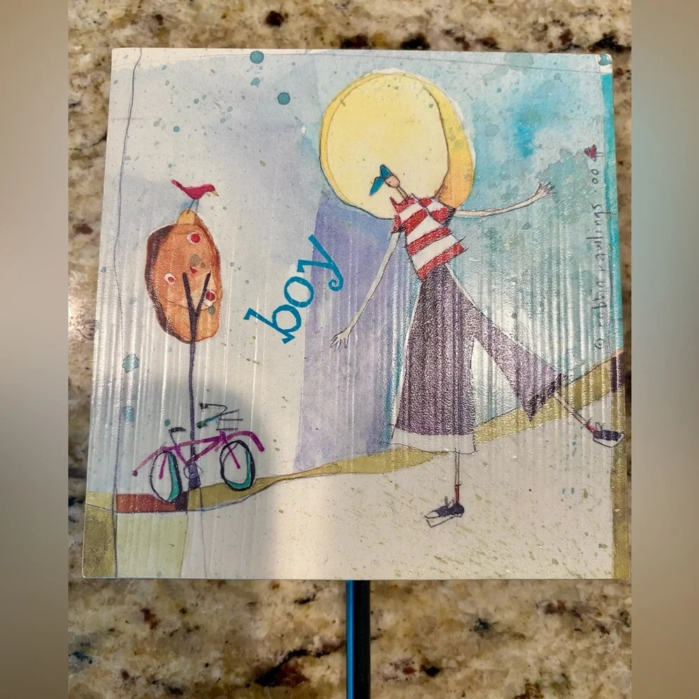 Beautiful Decorative Wood and Metal Children’s Clothing/Coat Hook